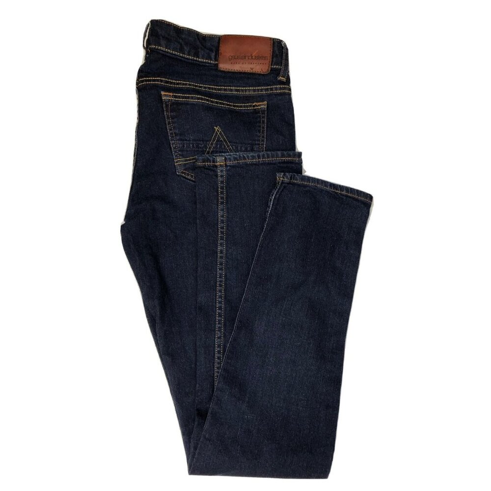 Gsus Sindustries Instinct Womens 30x32 Blue Denim Jeans Skinny The Rosa Stretch